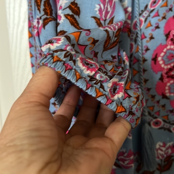 🌈🌺 NWOT Bohemian Blouse - Picture 8 of 12